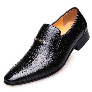 Buy black Men&#39;s Casual Leather Shoes