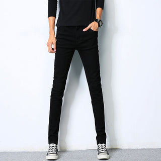 Men Stretch Slim Fit Trendy Jeans