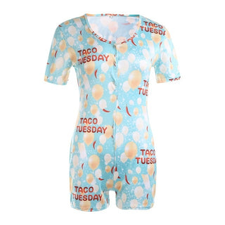 Buy 1 Women Short Romper Jumpsuit Sleepwear