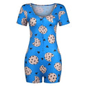 Women Short Romper Jumpsuit Sleepwear