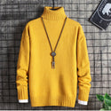 Men Turtleneck Velvet Bottoming Sweater