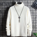 Men Turtleneck Velvet Bottoming Sweater