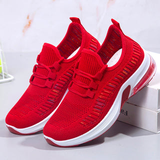 Buy red Shallow Mouth Running Shoes