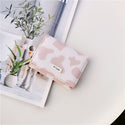 Women Cow Printed Mini-Wallet