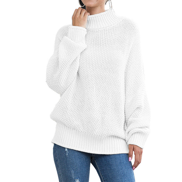 Turtleneck Knitted Loose Sweater