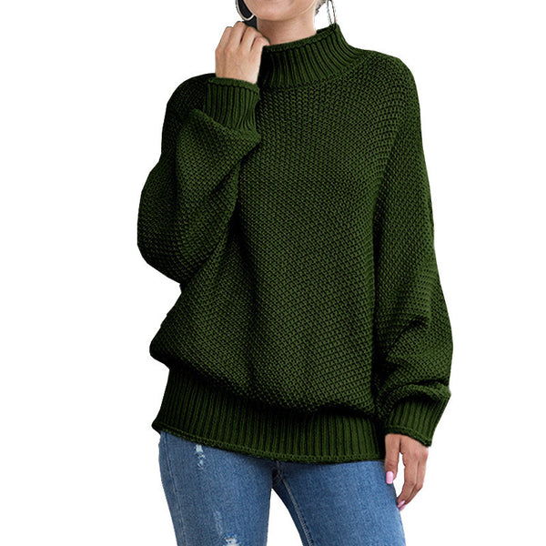 Turtleneck Knitted Loose Sweater