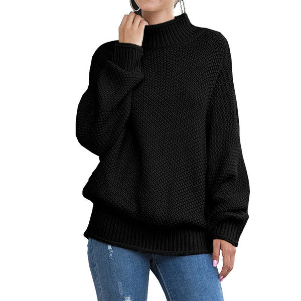 Turtleneck Knitted Loose Sweater