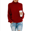 Turtleneck Knitted Loose Sweater