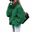 Turtleneck Knitted Loose Sweater