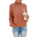 Turtleneck Knitted Loose Sweater