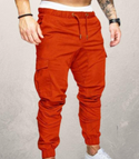 Men's Woven Fabric Casual Drawstring Pants