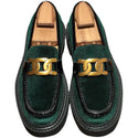 Men Metal Clipped Thick Soled Loafers