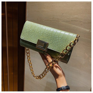 Buy green Baguette Shoulder And Underarm Bag