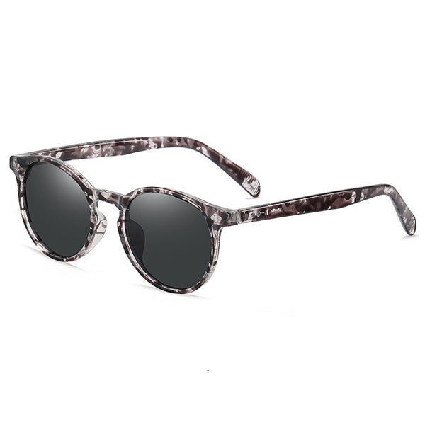 Round Frame Patterned and Plain Sunglasses