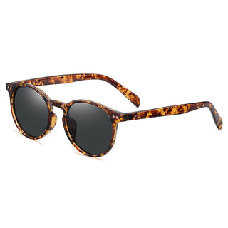 Round Frame Patterned and Plain Sunglasses