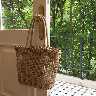 Women Hand-Woven Casual Straw Bag