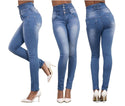 Women Elastic High Waist Jeans