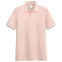 Men Solid Stand-up Collar Polo Shirt