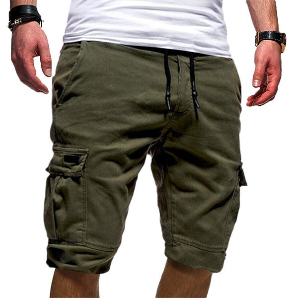 Men's Casual Jogger Sports Cargo Shorts