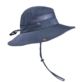 Buy blue Unisex Summer Fishing Hat