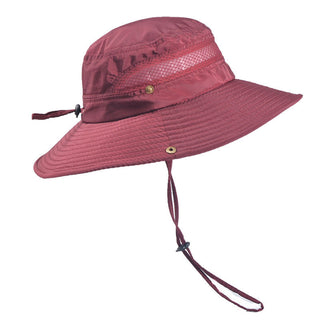 Buy pink Unisex Summer Fishing Hat