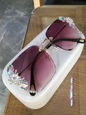 Rhinestone Gradient Luxury Sunglasses