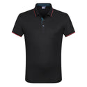 Men Short Sleeved Business Polo Shirts