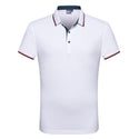 Men Short Sleeved Business Polo Shirts