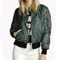 Women Short Bomber Jacket