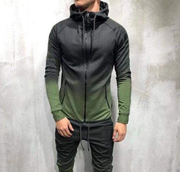 Men Long Sleeve Cotton Casual Hoodie