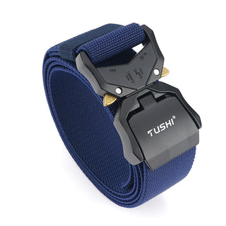 Unisex Denim Canvas Elastic Belt