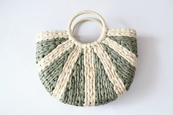 Women Summer Straw Handbag