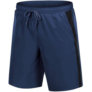 Buy navy-blue Men Casual Joggers Shorts