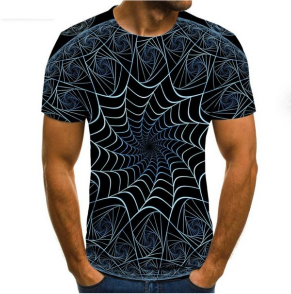 Men 3D Digital Printing Camouflage T-Shirt