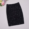 Women High Waist Slim Hip Skirt