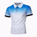 Men 3D Printed Polo Shirt