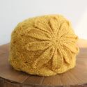 Women Knitted Woolen Floral Hat