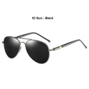 Unisex Round Polarized Sunglasses