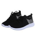 Breathable Fly Woven Mesh Casual Flat Sneakers