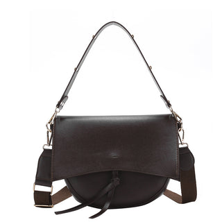 Buy black Cheek Retro Broadband Crossbody Messenger Bag