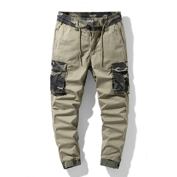 Men Camouflage Casual Loose Print Cargo Pants