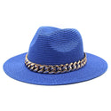 Casual Belted Solid Coloured Summer Hat