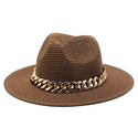 Casual Belted Solid Coloured Summer Hat