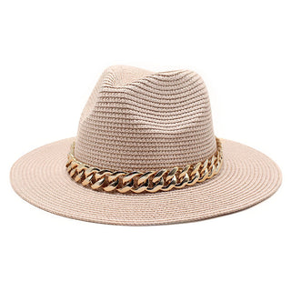 Buy beige Casual Belted Solid Coloured Summer Hat