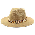 Casual Belted Solid Coloured Summer Hat