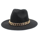 Casual Belted Solid Coloured Summer Hat