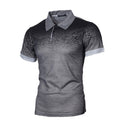 Men 3D Printed Polo Shirt