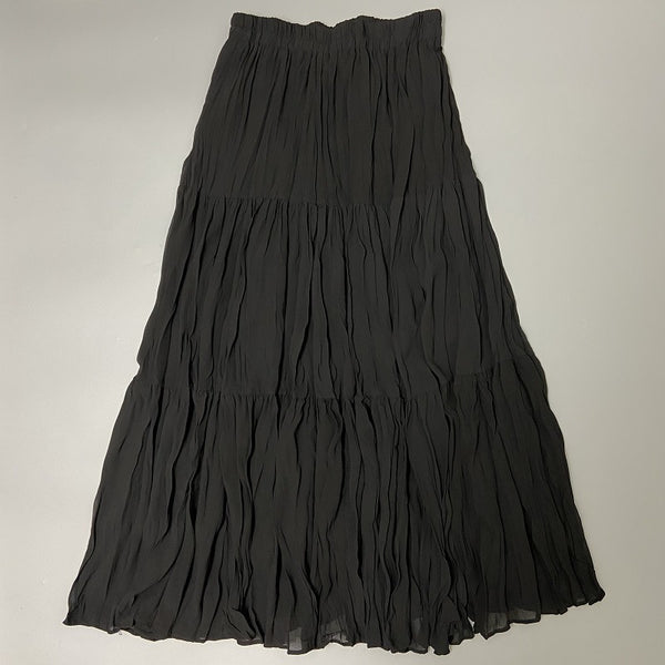 Chiffon Pleated High Waist A-line Skirt