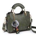 Women Vintage PU Handbag