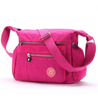 Buy pink Waterproof Cross Body Messenger Bag